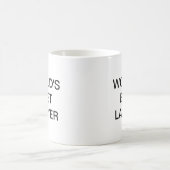 Worlds Best Boss The Office Dunder Mifflin Coffee Koffiemok (Center)