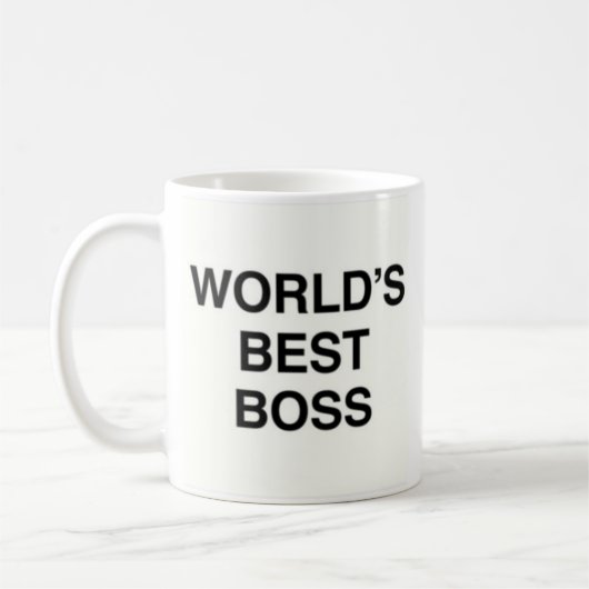 world's best boss the office mug koffiemok (Links)