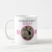  World's Best Bunny Mam Photo Coffee M Koffiemok (Links)