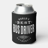World's Best Bus Driver Blikjeskoeler (Blikje Voorkant)