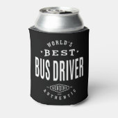 World's Best Bus Driver Blikjeskoeler (Blikje Achterkant)