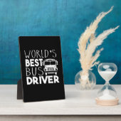 World's Best Bus Driver Fotoplaat (Zijkant)
