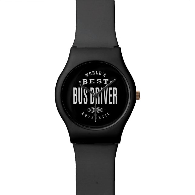 World's Best Bus Driver Horloge (Close Up)