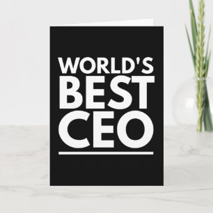 Worlds Best CEO Kaart