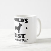 Worlds Best Chihuahua Dad Koffiemok (Voorkant rechts)