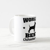 Worlds Best Chihuahua Dad Koffiemok (Voorkant links)