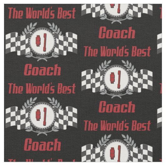 World's Best Coach - Number One Stof (Close Up)