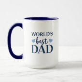 World's Best Dad 2 photo collage coffe Mug Mok (Links)