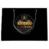 World's Best Dad / Bolsa de regalo Groot Cadeauzakje (Voorkant)