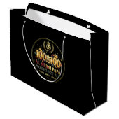 World's Best Dad / Bolsa de regalo Groot Cadeauzakje (Achterkant Gekanteld)