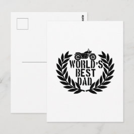World's Best Dad Briefkaart