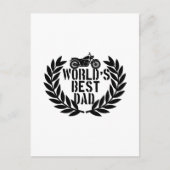 World's Best Dad  Briefkaart (Voorkant)