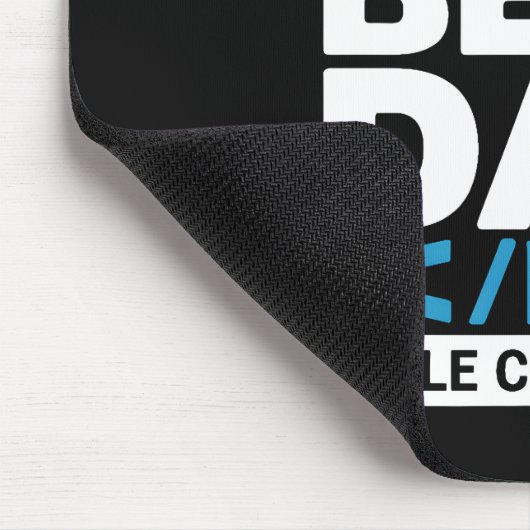 World's Best Dad H1 HTML Programmer Desk Muismat (Hoek)