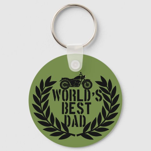 World's Best Dad  Sleutelhanger (Voorkant)