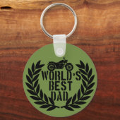 World's Best Dad  Sleutelhanger (Achterkant)