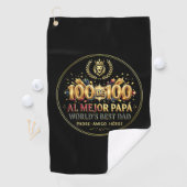 World's Best Dad / Toalla de Golf Golfhanddoek (Insitu)