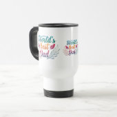 World's Best Dad Travel / Commuter Mok - 11 oz (Voorkant links)