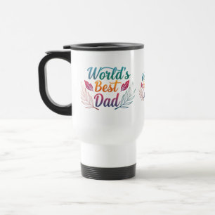 World's Best Dad Travel / Commuter Mok - 11 oz