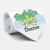 World's best Doctor Stropdas (Opgerold)