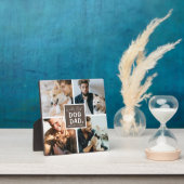 'Worlds Best Dog Dad' Foto Collage Plaque Fotoplaat (Insitu)