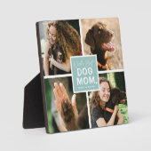'Worlds Best Dog Mam' Foto Collage Plaque Fotoplaat (Voorkant)