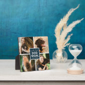 'Worlds Best Dog Mam' Foto Collage Plaque Fotoplaat (Insitu)
