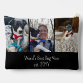 World's Best Dog Mom Cute Photo Etui (Achterkant)
