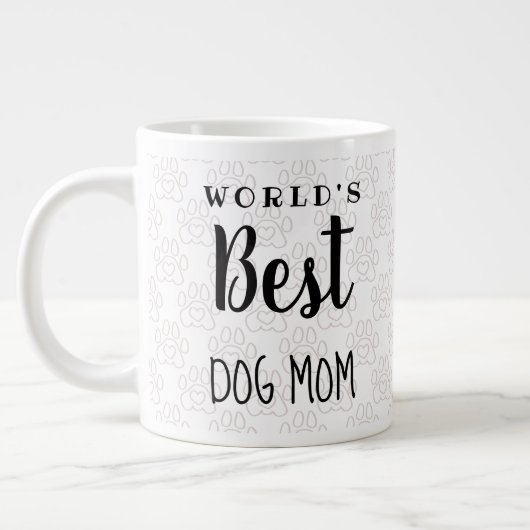 World's Best Dog (Ouder) Mom Mok (aanpasbaar) (Links)