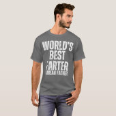 Worlds Best Farter Ik bedoel vader grappige jongen T-shirt (Voorkant volledig)