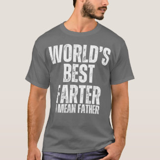 Worlds Best Farter Ik bedoel vader grappige jongen T-shirt