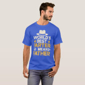 Worlds Best Farter Ik bedoel Vader Papa T-shirt (Voorkant volledig)