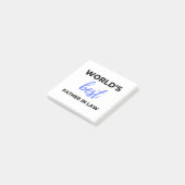 World's Best Father In Law 2 Post-it® Notes (Schuin)