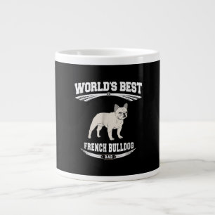 Worlds Best French Bulldog Dog Dad Owner Lover Grote Koffiekop