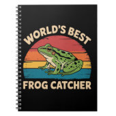 World's Best Frog Catcher Funny Meme Sarcastic Notitieboek (Voorkant)