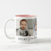"Worlds Best Grandma" Fotokoffie Mok Gift  (Links)
