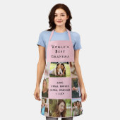 World's Best Grandma Photo Collage Pink Schort (Gedragen)