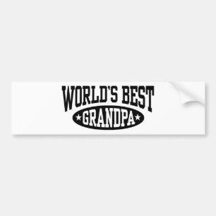 World's Best Grandpa Bumpersticker