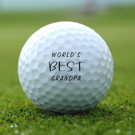 World's Best Grandpa Golfballen