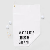 World's Best Grandpa Golfhanddoek (Insitu)