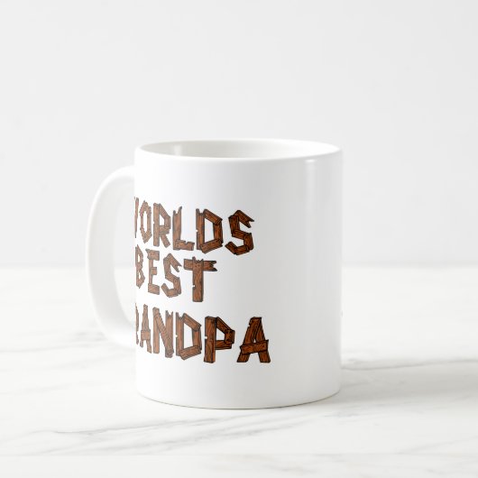 World's Best Grandpa Koffiemok (Voorkant links)