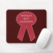 World's Best Grandpa Muismat (Met muis)