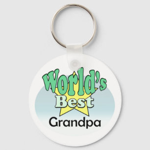 World's Best Grandpa Sleutelhanger