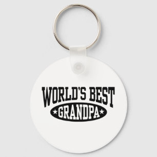 World's Best Grandpa Sleutelhanger