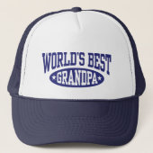 World's Best Grandpa Trucker Pet (Voorkant)