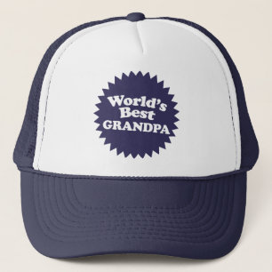 World's Best Grandpa Trucker Pet
