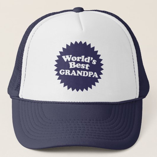 World's Best Grandpa Trucker Pet (Voorkant)