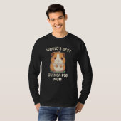 World's Best Guinea Pig Mum Mama Mom T-shirt (Voorkant volledig)