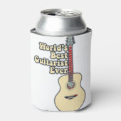 World's best guitarist ever. motivational quotes blikjeskoeler (Blikje Voorkant)