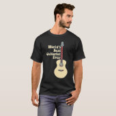 World's best guitarist ever. t-shirt (Voorkant volledig)