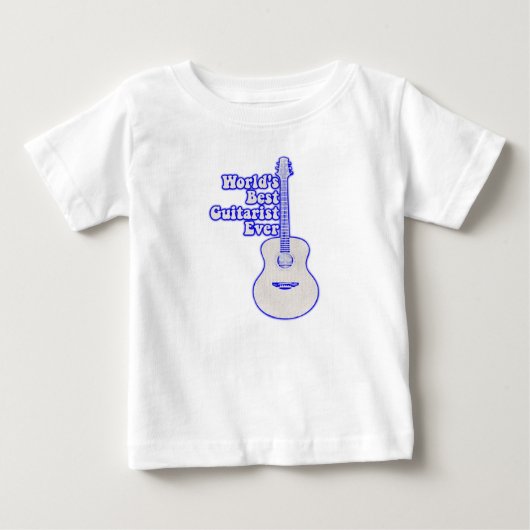 World's best guitarist ever. vintage blue (Voorkant)